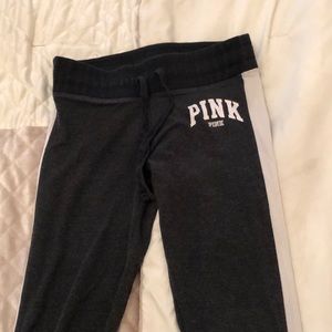 Victoria’s Secret Pink grey yoga leggings